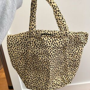 BAGGU | Leopard Print Tote
